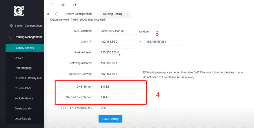 Локальный адрес и DHCP
